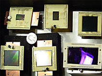 Six CCDs with a variety of specifications