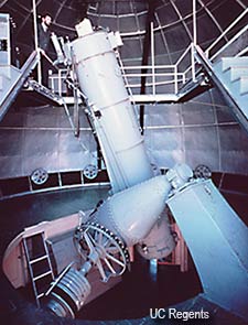 Crossley telescope in 1960s