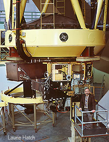Former UCO Director Joe Miller and KAST Spectrograph