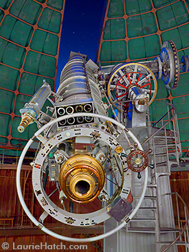 Great Lick Refractor Observing End