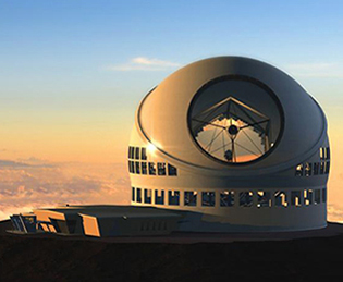 Thirty Meter Telescope drawing