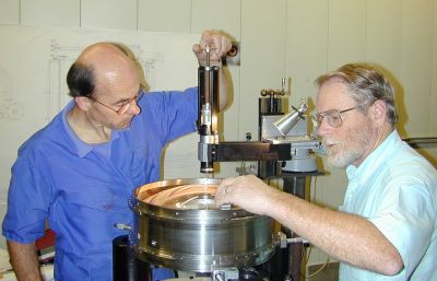 Terry and Vern working on Cell 3