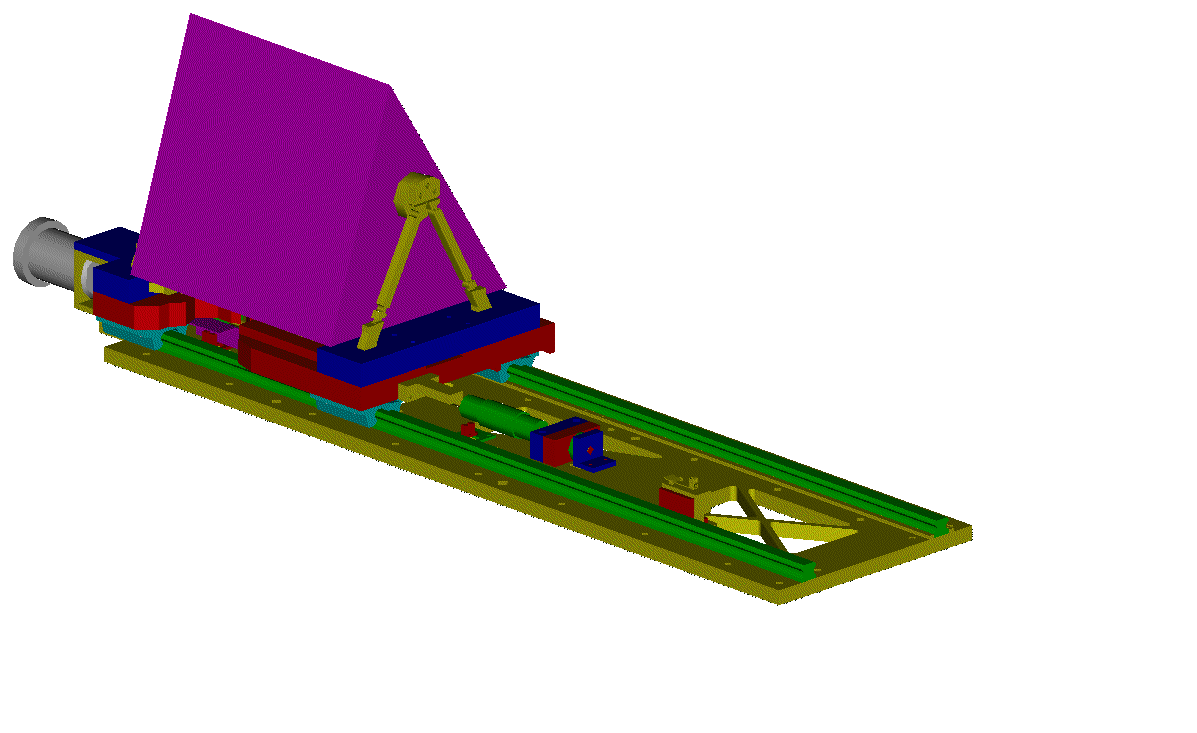 Prism #2 Translation Stage Assembly - Dwg E3609 (1 of 2)