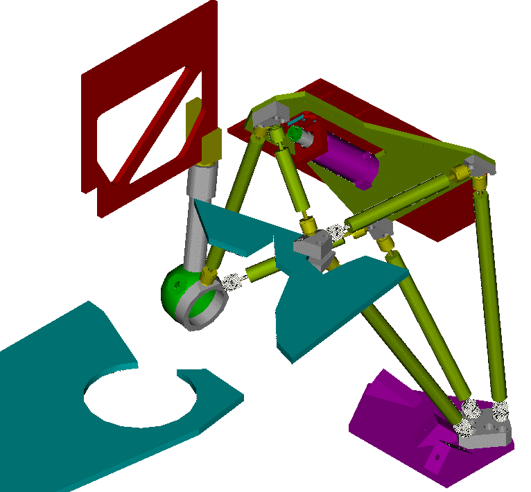 TV Guider Support Structure Assembly - Dwg E8150