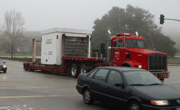 DEIMOS structure leaving campus