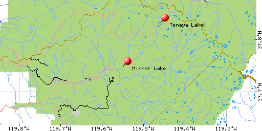 TMS map of Tenaya Creek